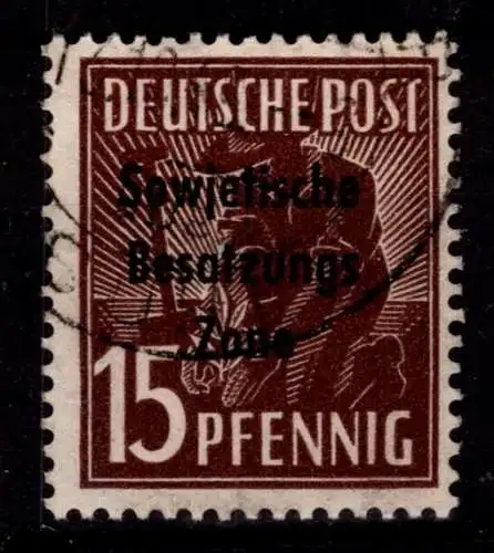 SBZ 187 b gestempelt geprüft Paul BPP #OO524