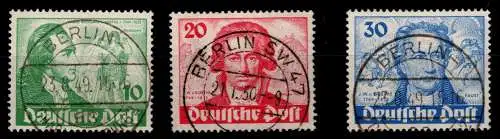 Berlin 61-63 gestempelt geprüft Schlegel BPP, 2x Berlin as Stempel #OO538