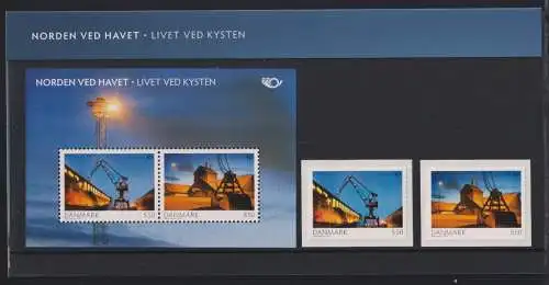 Dänemark Block 39 + 1573-1574 postfrisch #NW343