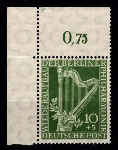 Berlin 72 FN postfrisch Formnummer 4, Rand gefaltet #OO553