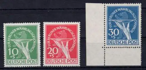Berlin 68-70 postfrisch Attest Schlegel BPP #OO552