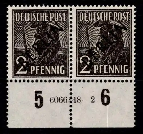 Berlin 1 HAN postfrisch H 6066.48 2 #OO557