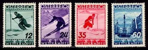 Österreich 623-626 postfrisch FIS Wettkämpfe #OO561