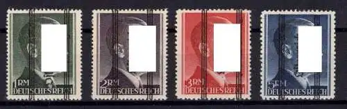 Österreich 693 II- 696 II postfrisch Fotoattest Sturzeis VÖB #OO560