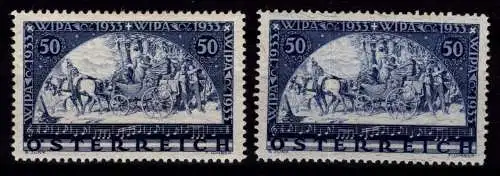 Österreich 555 A- 556 A postfrisch #OO566
