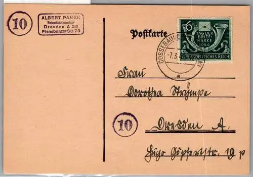 Deutsches Reich 904 auf Postkarte #ON860
