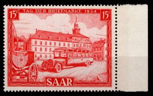 Saarland 349 postfrisch SR rechts #ON944