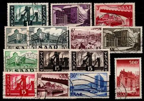 Saarland 319-337 gestempelt #ON940