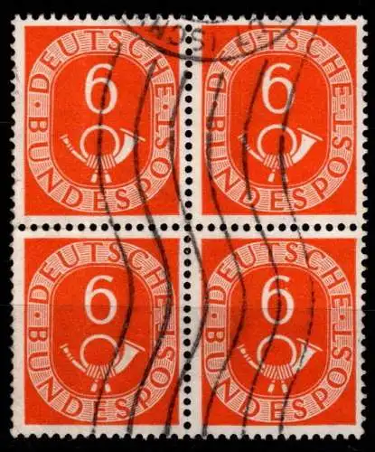 BRD 126 gestempelt im 4er Block #ON919