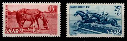 Saarland 265-266 postfrisch #ON943