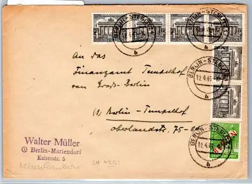 Berlin 24, 42 auf Ortsbrief #OO323