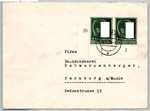 Deutsches Reich 672 y auf Brief #OO224