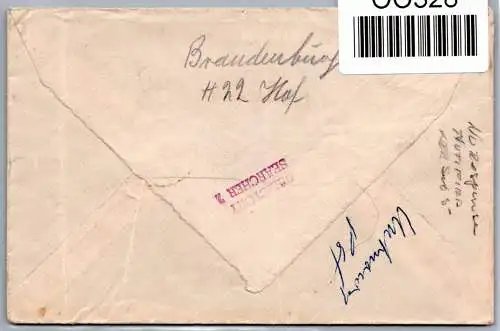 Berlin 51 auf Brief Luftpost #OO328