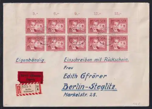 Berlin 178 auf Brief Ortsbrief MeF #ON845