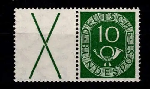 BRD Bund Zusammendrucke W 1 postfrisch #OO608