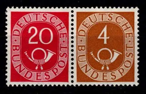 BRD Bund Zusammendrucke W 2 postfrisch #OO609