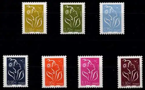 Frankreich 3888-3894 postfrisch #OO718