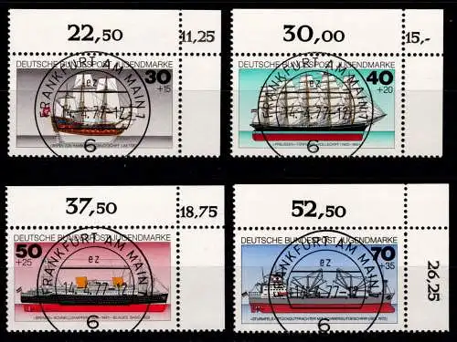 BRD Bund 929-932 KBWZ gestempelt #OO642