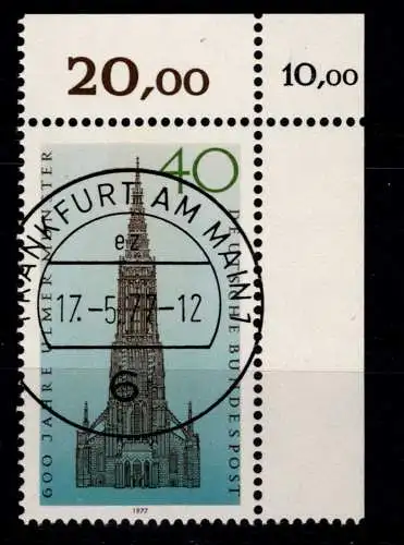 BRD Bund 937 KBWZ gestempelt #OO643