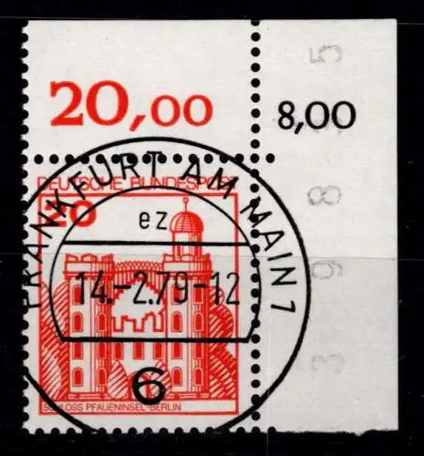 BRD Bund 995 KBWZ gestempelt #OO636
