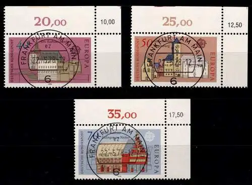 BRD Bund 969-971 KBWZ gestempelt #OO637