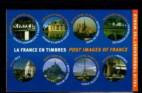 Frankreich 4676-4683 postfrisch als Markenheftchen #OO709