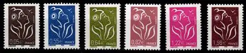 Frankreich 3905-3910 postfrisch #OO721
