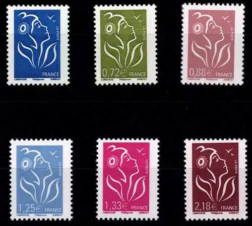 Frankreich 4370-4375 postfrisch #OO714