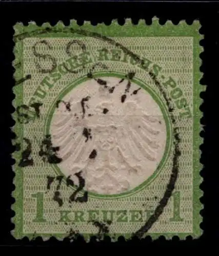 Deutsches Reich 9 gestempelt Ausgabemonat, Befund Hennies #OO784