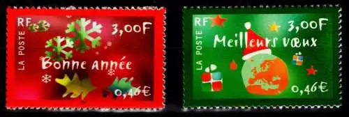 Frankreich 3503-3504 postfrisch #OO915