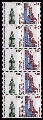BRD Bund 1811, 1860 RM postfrisch 5er Streifen #OO374