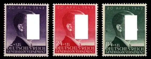 Generalgouvernement 101-103 postfrisch #OP080