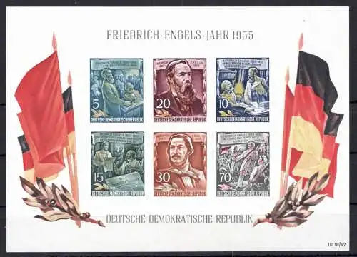 DDR Block 13 postfrisch #OO352