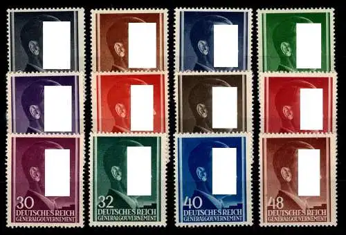 Generalgouvernement 71-82 postfrisch #OP078