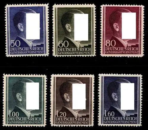 Generalgouvernement 83-88 postfrisch #OP077