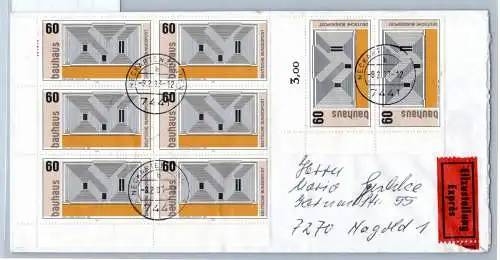 BRD Bund 1165 als Ersttagsbrief Eilzustellung Express #OP171