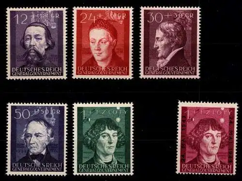 Generalgouvernement 96-100, 104 postfrisch #OP074