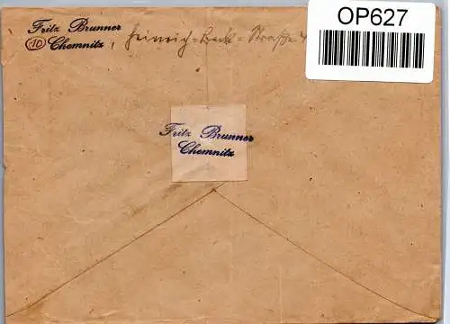 Deutsches Reich 852, 866 auf Brief als Mischfrankatur #OP627