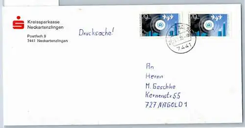 BRD Bund 777 auf Brief Drucksache #OP191