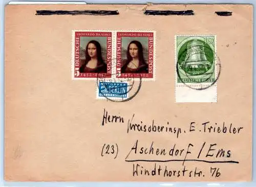 Berlin 83 u.a. auf Brief #OP621