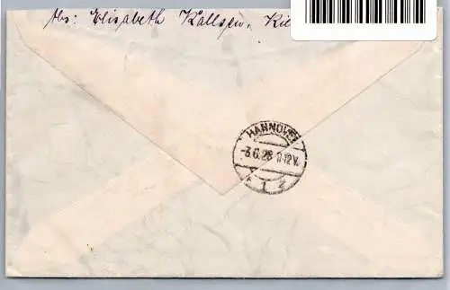 Deutsches Reich 391 auf Brief Einschreiben #OP636