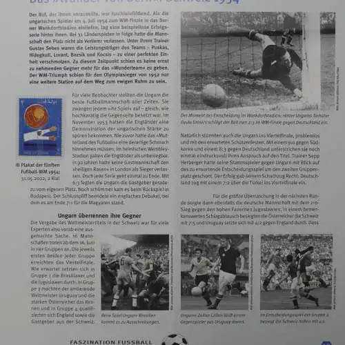 Motiv- Fußball kleine Sammlung zur WM im Post Binder #LZ905