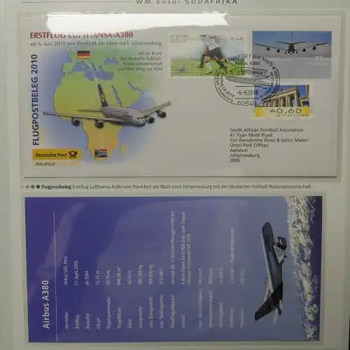 Motiv- Fußball kleine Sammlung zur WM im Post Binder #LZ905