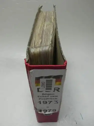 DDR Bogen und Bogenteile im Leitz-Ordner #LZ880