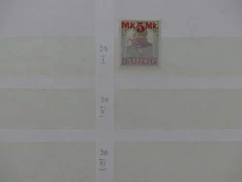 Danzig kleines **/* Lager im Einsteck-Album #LZ897