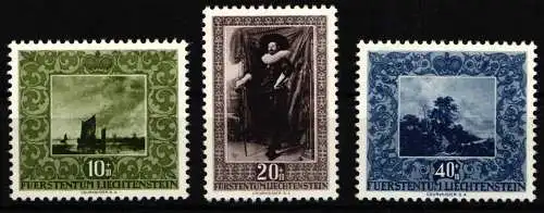 Liechtenstein 301-303 postfrisch Kunst #NM073