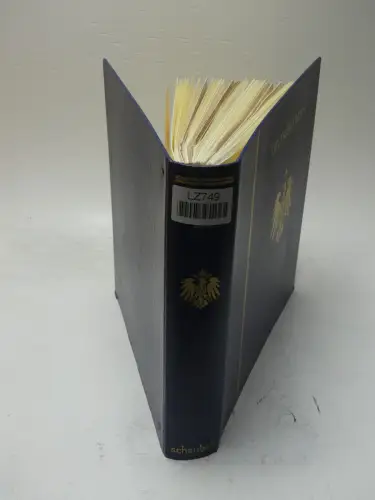 Deutsches Reich mit etlichen geprüften Werten im Schaubek Vordruck #LZ749