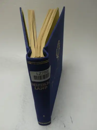 Deutschland Allge. ab Brustschild mit Höchstwerten im Schaubek Vordruck #LZ759