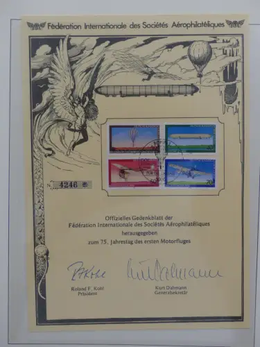 Motiv Geschichte der Luftfahrt im Lindner Album #LZ940