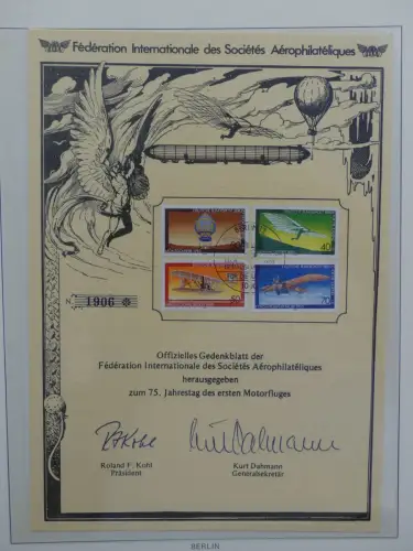 Motiv Geschichte der Luftfahrt im Lindner Album #LZ940